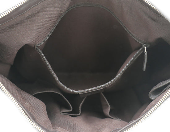 Gucci Ebony GG Canvas Sukey Hobo Bag