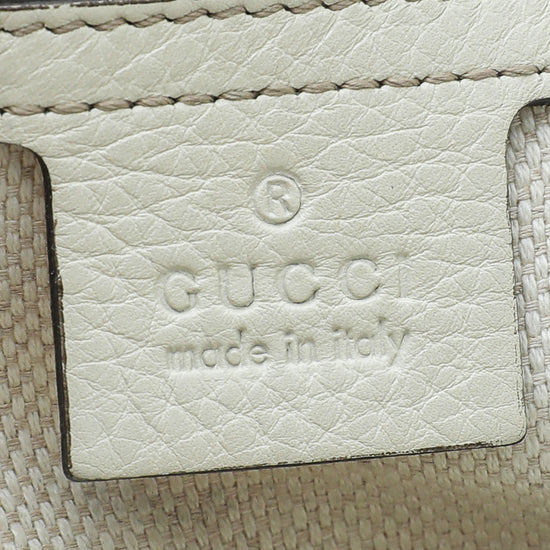 Gucci Off White Soho Hobo Bag