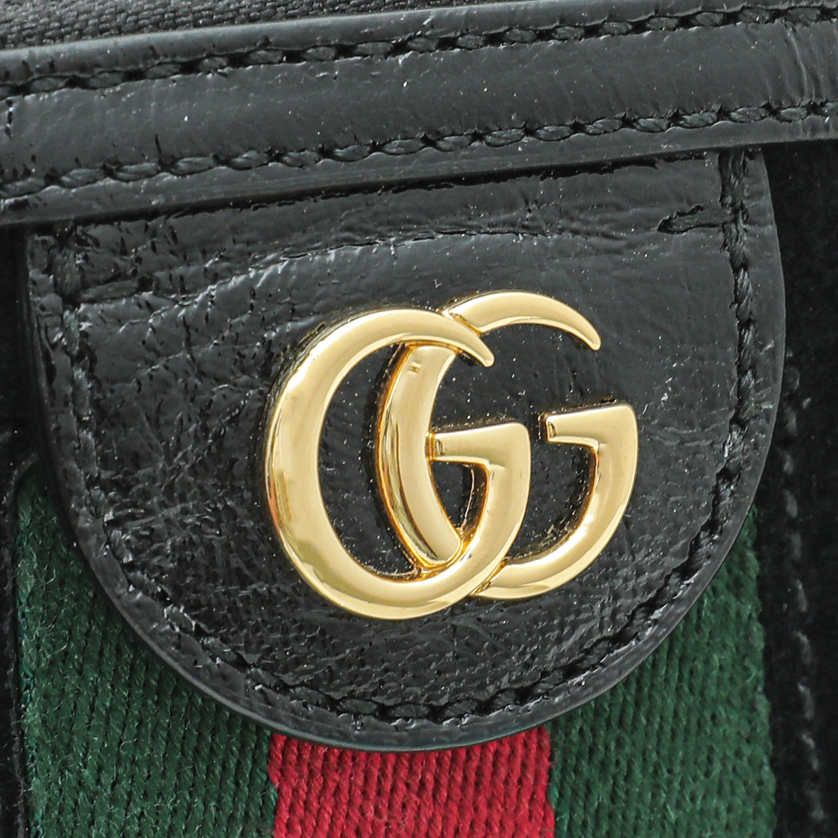 Gucci Black GG Ophidia Small Bag