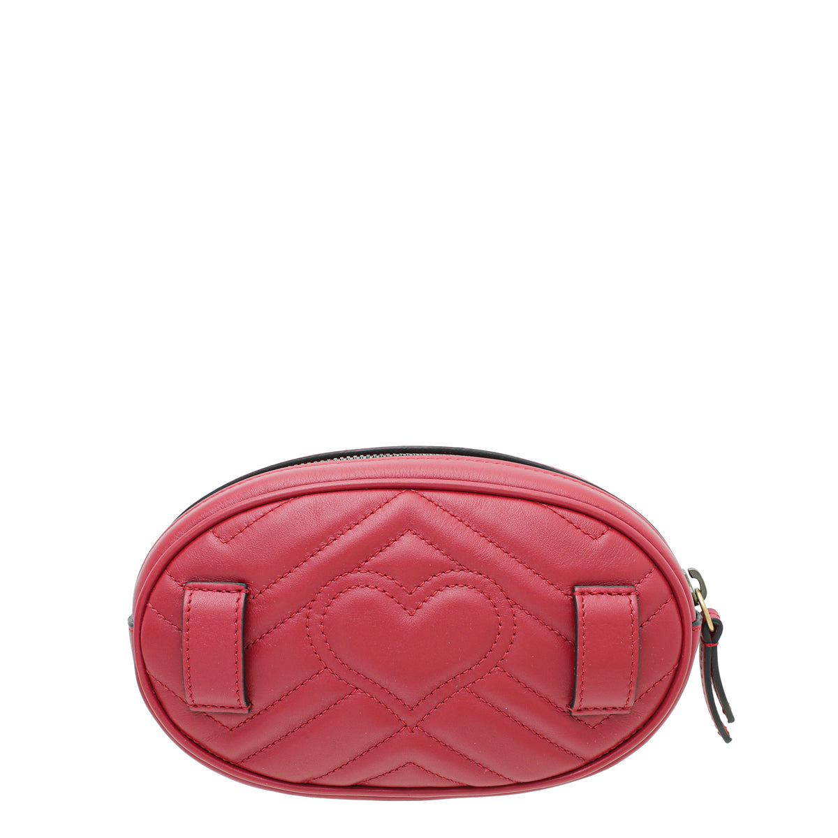 Gucci Red GG Marmont Mini Belt Bag-Gucci-THE CLOSET