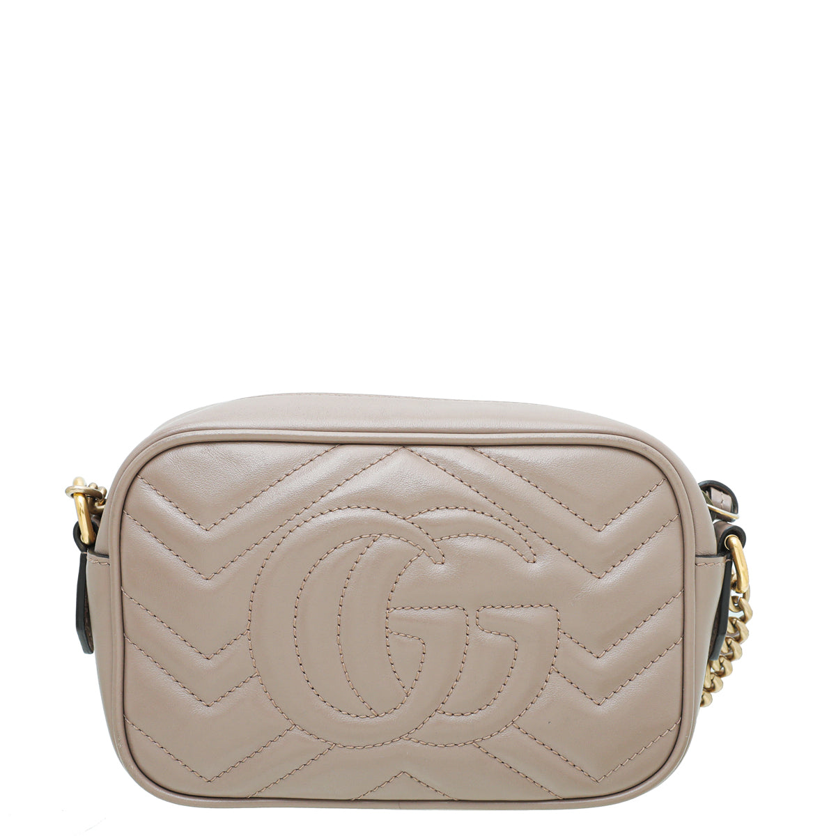 Gucci Dusty Pink GG Marmont Camera Mini Bag-Gucci-THE CLOSET