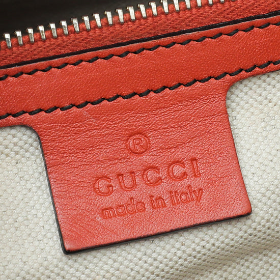 Gucci Rust Orange Guccissima Emily Large Bag
