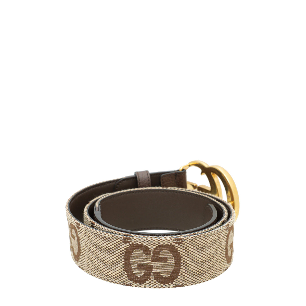 Gucci Ebony GG Marmont Buckle Wide Belt 40-Gucci-THE CLOSET