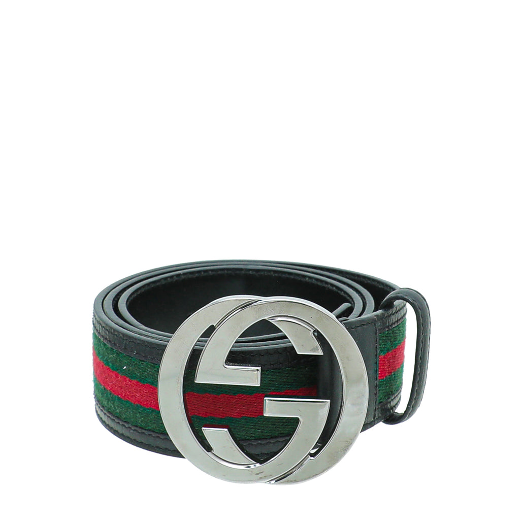 Gucci web belt best sale