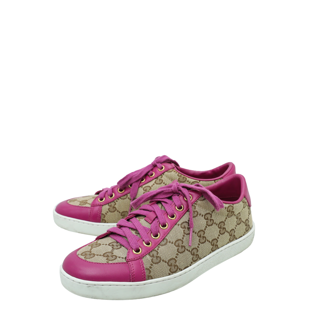 Gucci GG Supreme Brooklyn Sneakers 37-Gucci-THE CLOSET