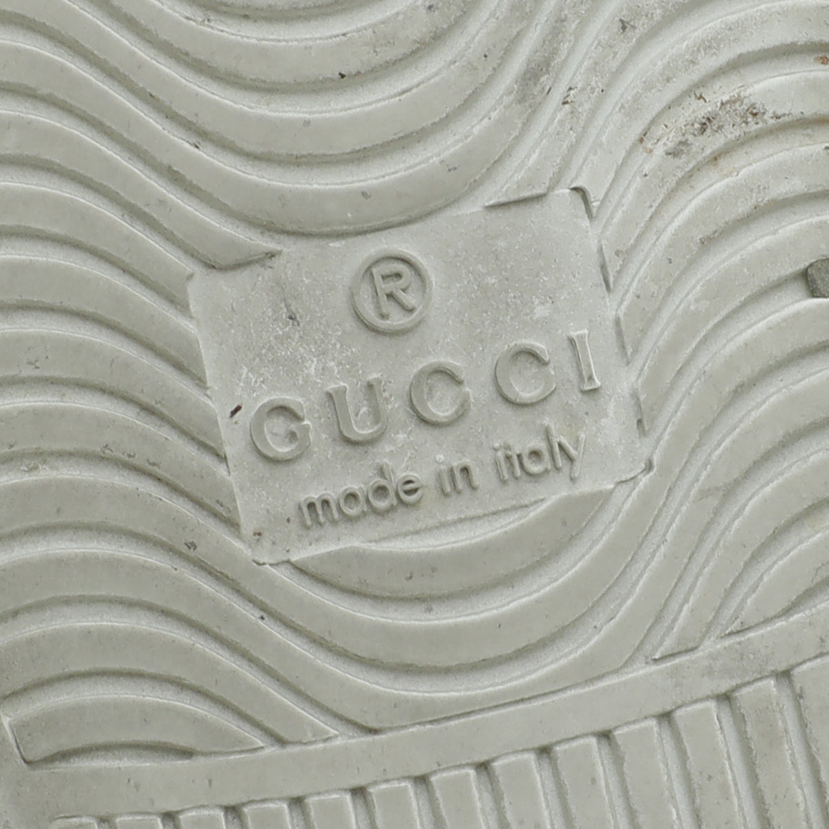 Gucci White Ace Web Pearl Studs Sneaker 39