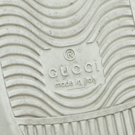 Gucci Ebony Multicolor GG Supreme Floral Print Ace Sneaker 36.5