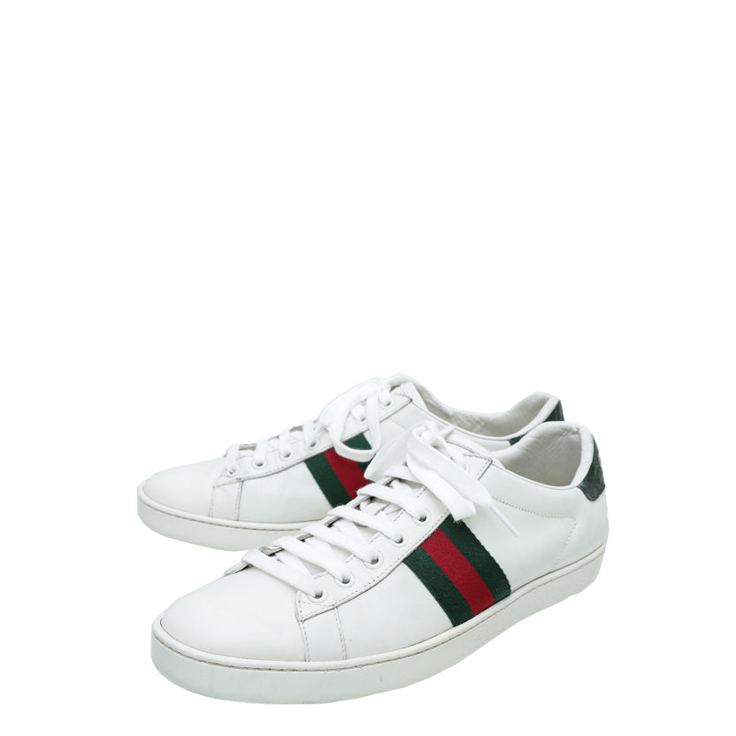 Gucci Tricolor Ace Sneakers 40-Gucci-THE CLOSET