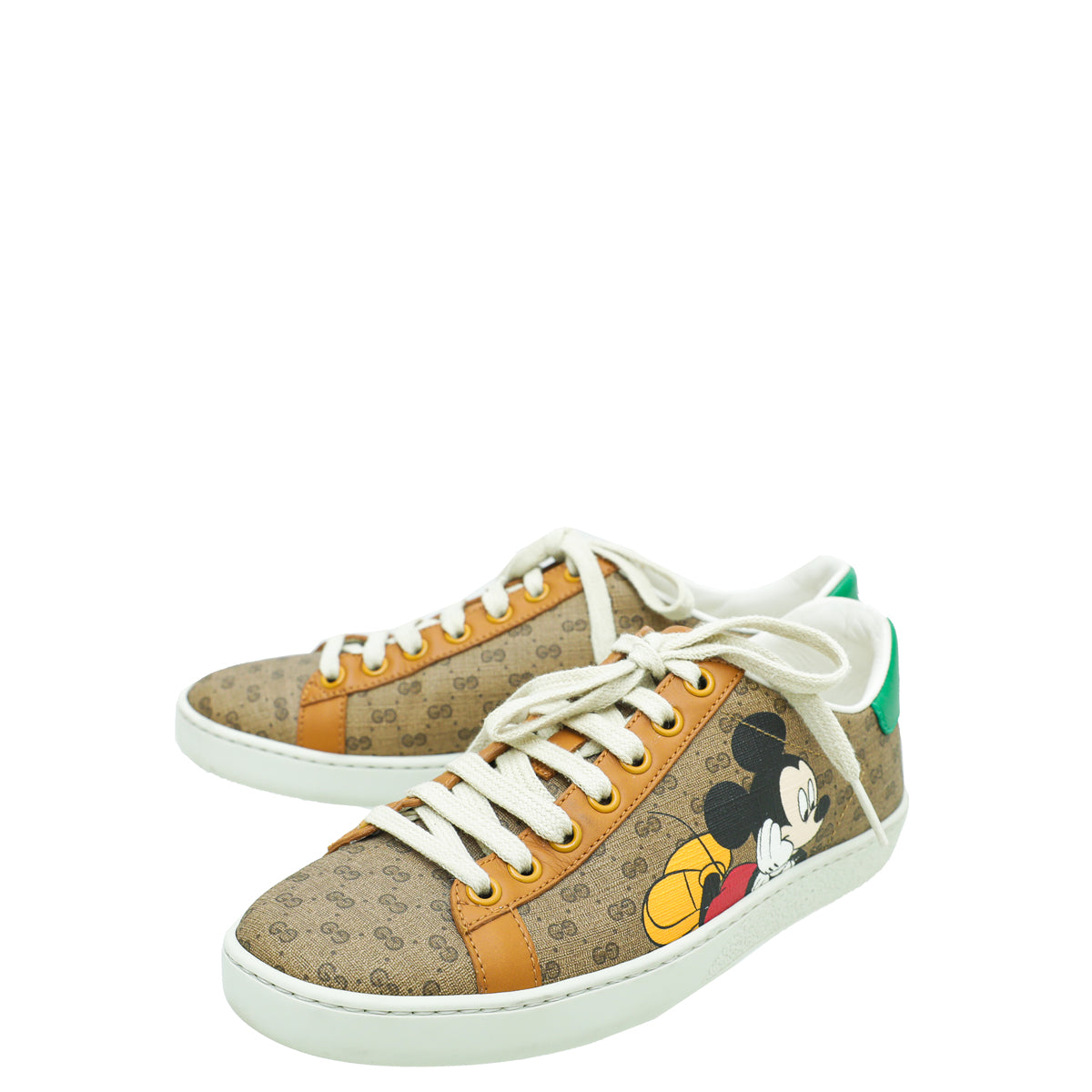 Gucci Bicolor x Disney Mickey Ace Sneakers 36-Gucci-THE CLOSET
