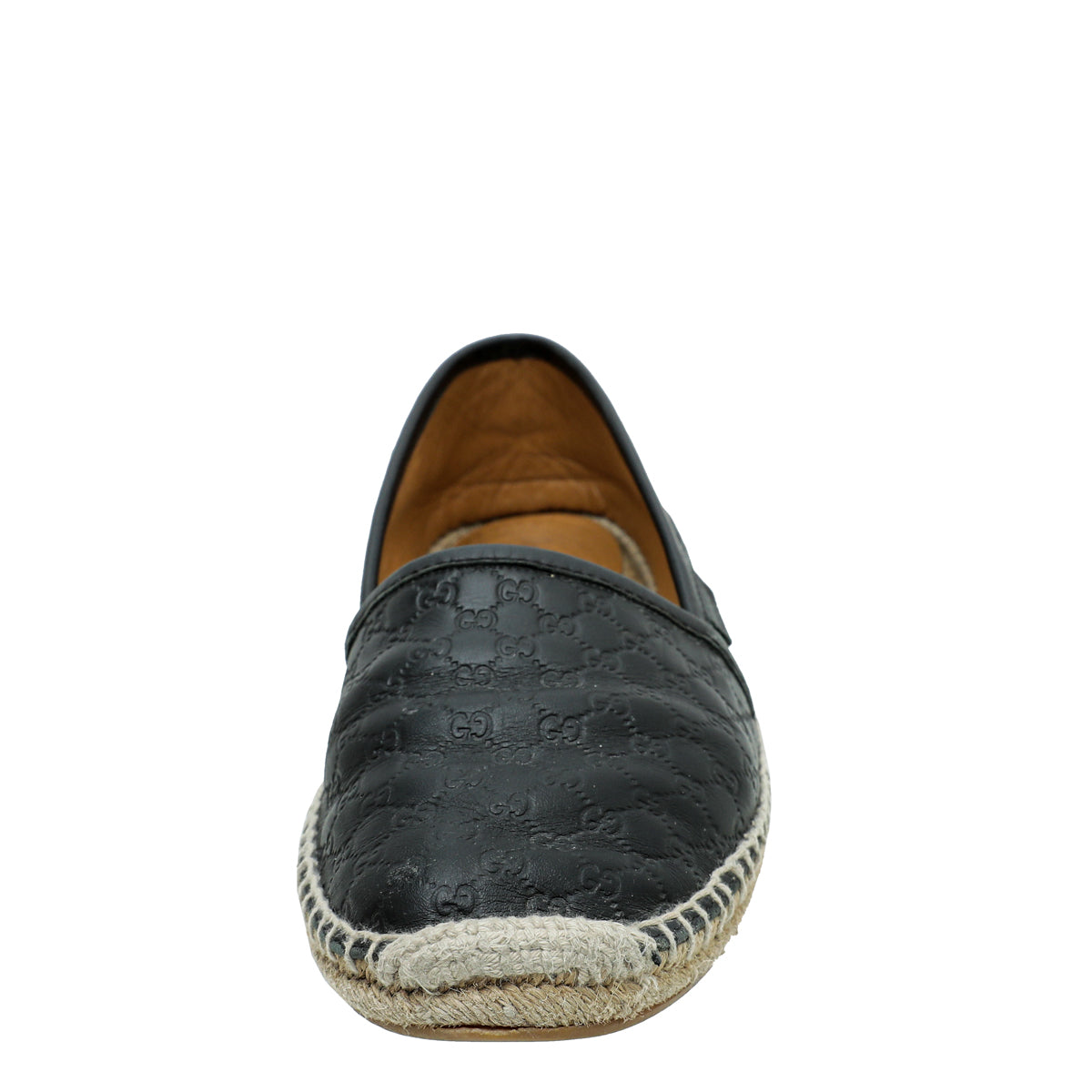Gucci Black Microguccissima Espadrille 37-Gucci-THE CLOSET
