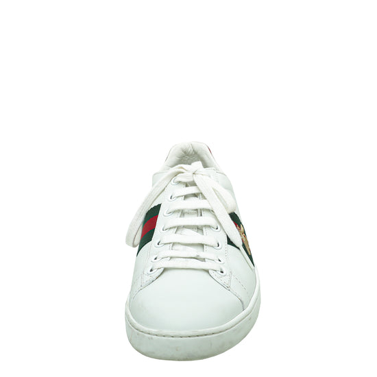 Gucci White Ace Sneakers 38