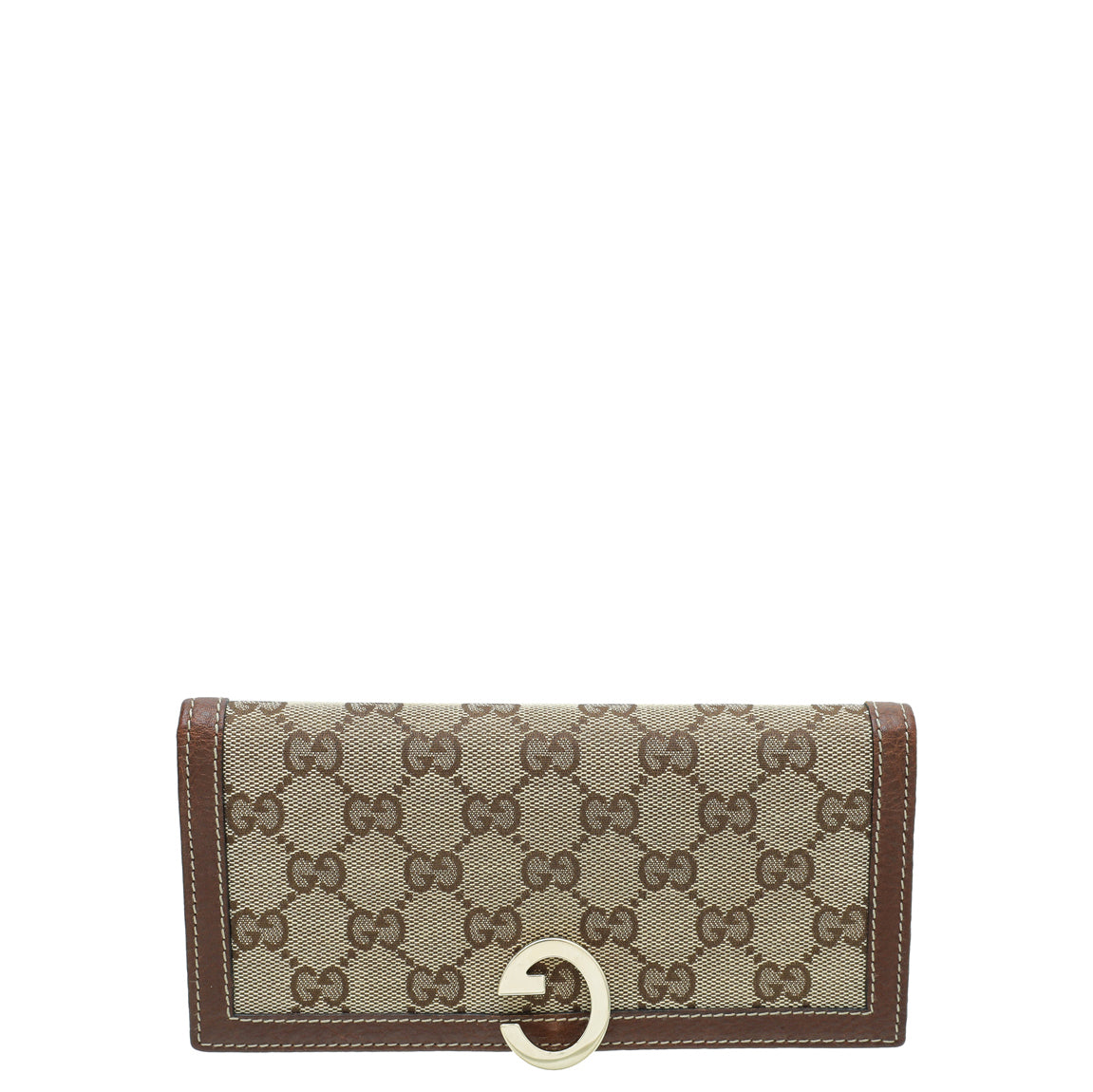Gucci Bicolor G Lock French Wallet-Gucci-THE CLOSET
