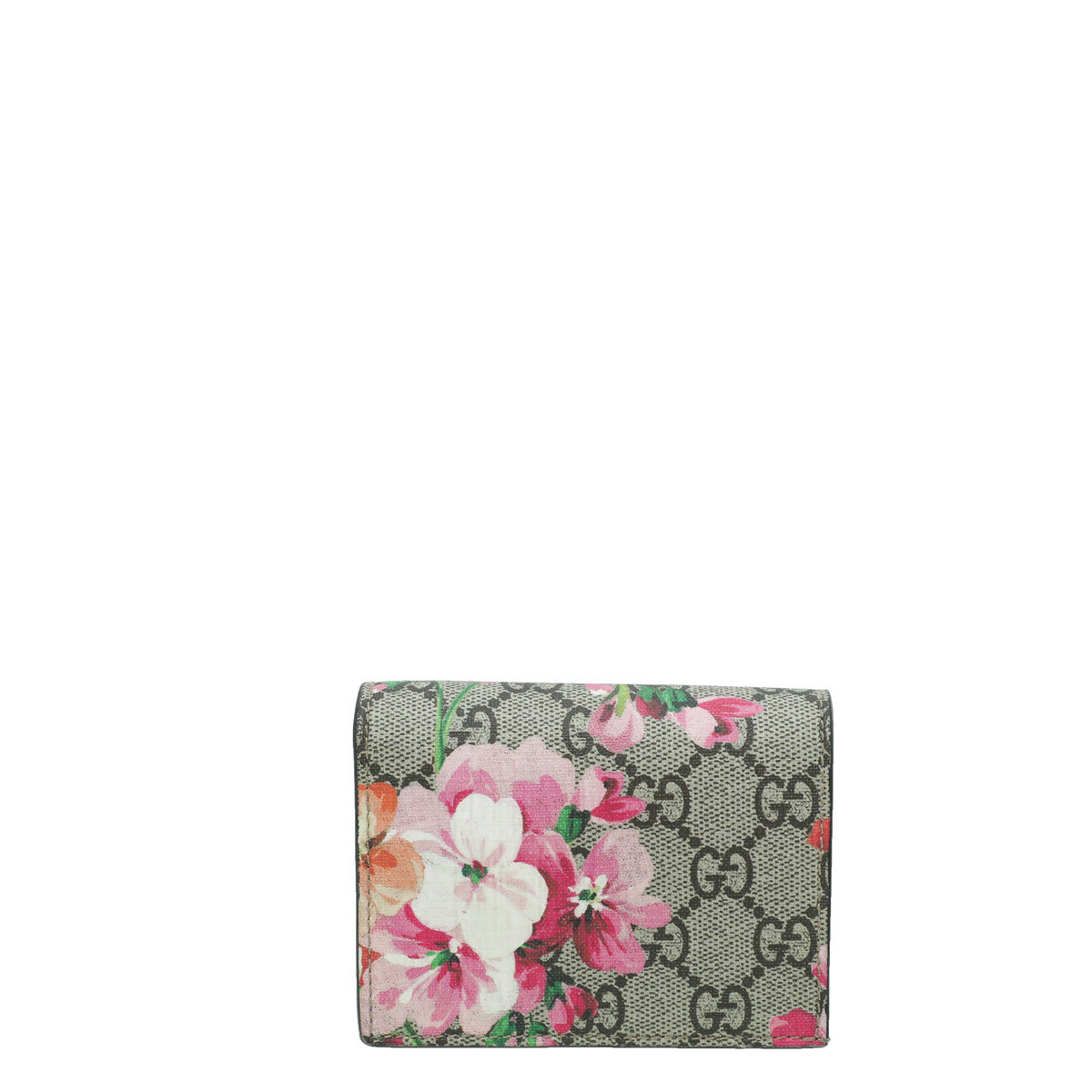 Gucci Bicolor GG Supreme Blooms Card Case Wallet-Gucci-THE CLOSET