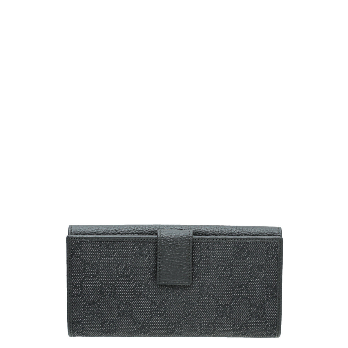 Gucci Black Studded Interlocking G Continental Wallet-Gucci-THE CLOSET