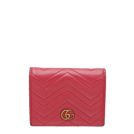 GUCCI wallet 466492 GG Marmont leather multicolor Women Used