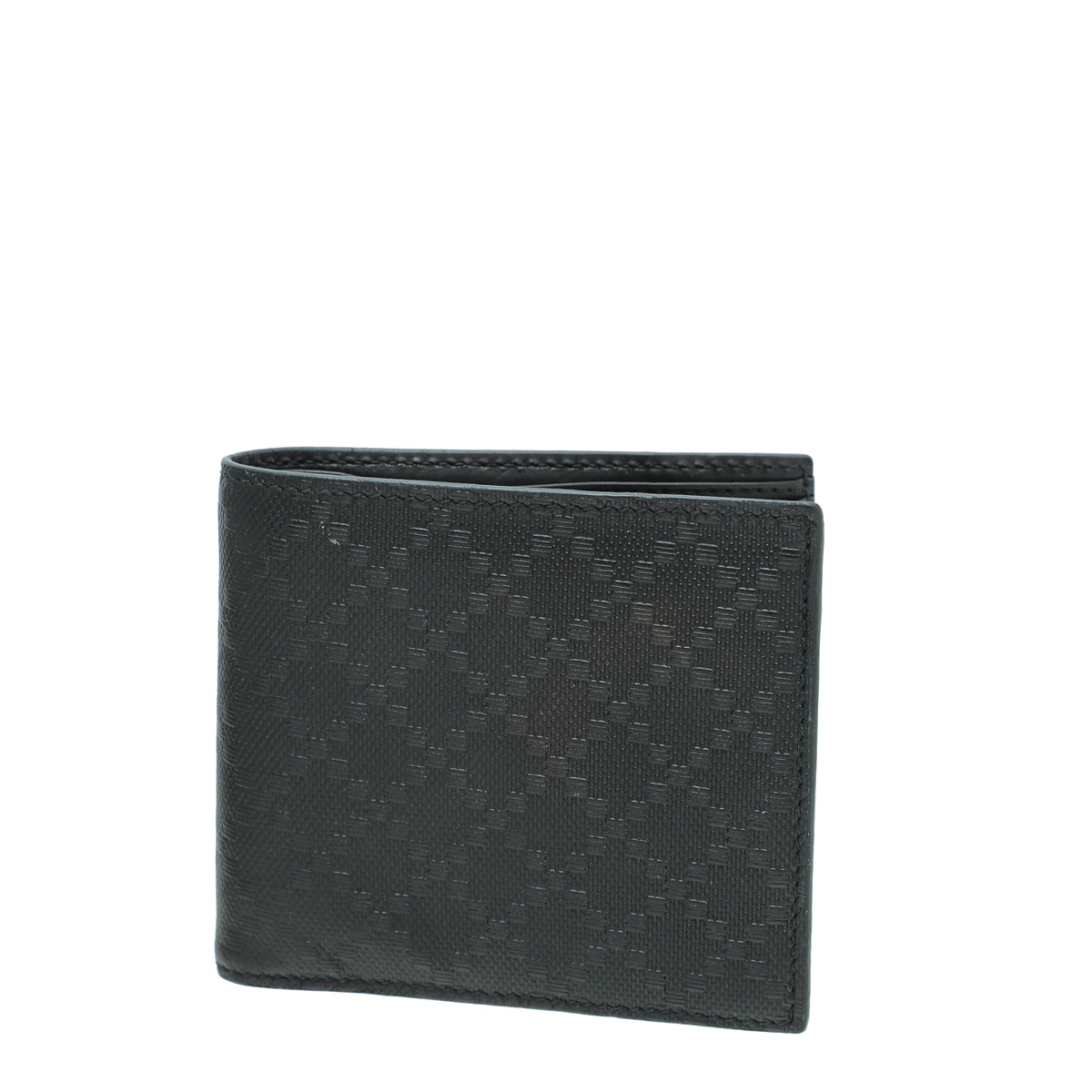 Gucci Black Diamante Bi-Fold Wallet-Gucci-THE CLOSET