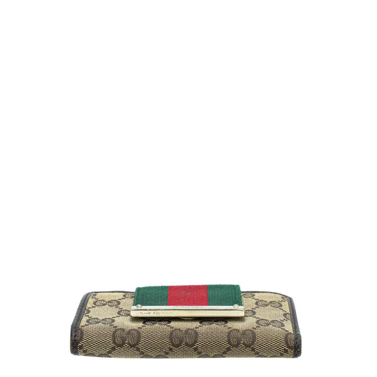 Gucci Bicolor GG Web Small Wallet