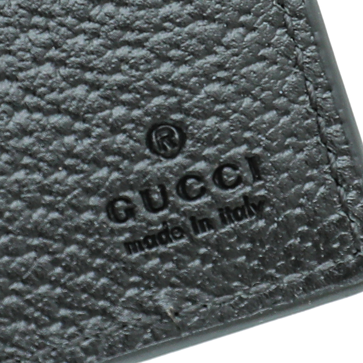 Gucci Black Horsebit Card Case