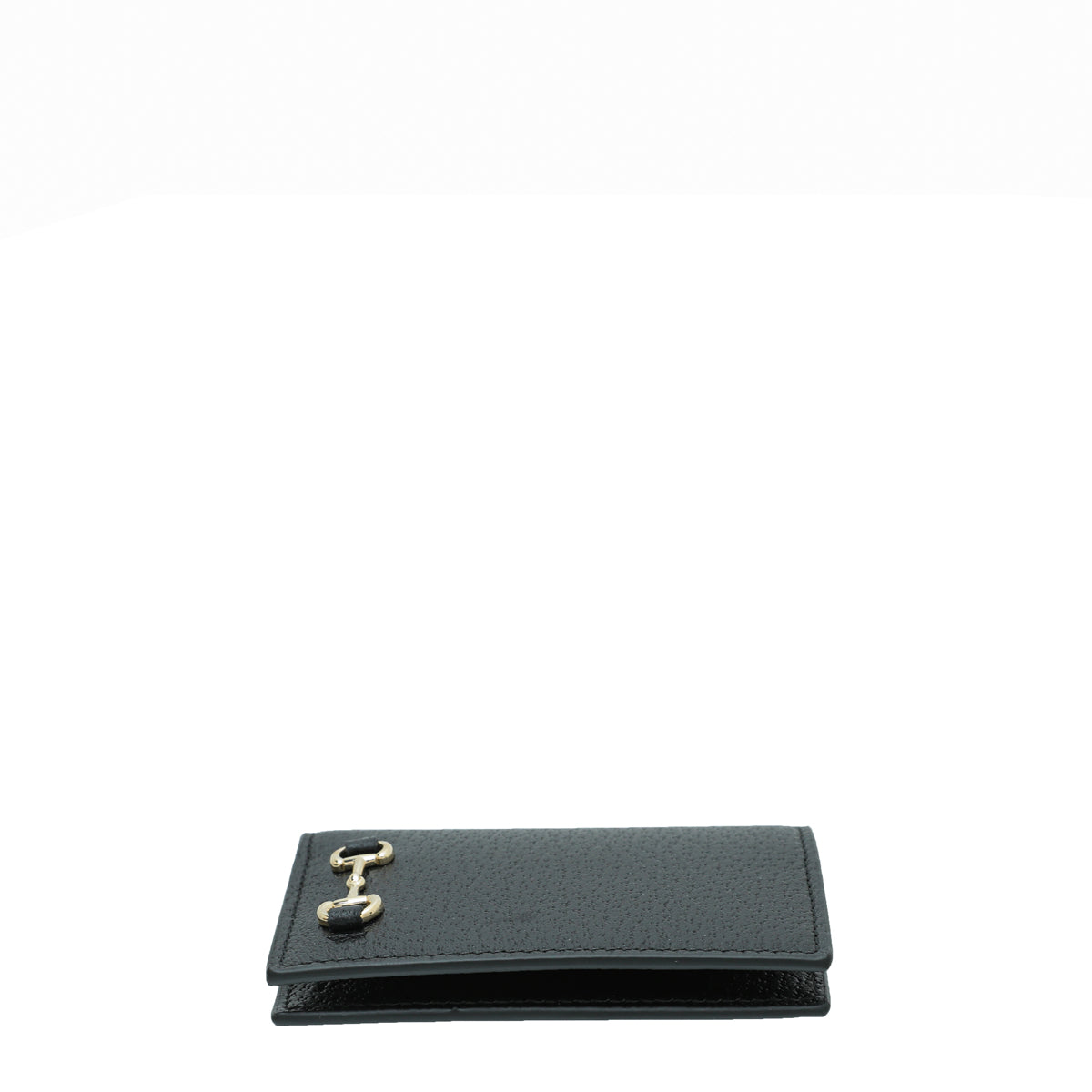 Gucci Black Horsebit Card Case