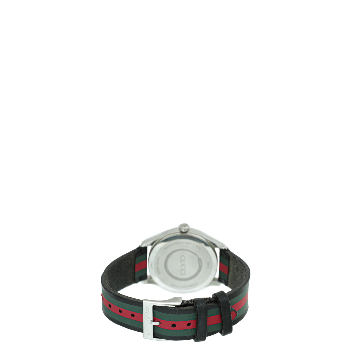 Gucci Steel G Timeless Web Men's 38mm Quartz Watch-Gucci-THE CLOSET