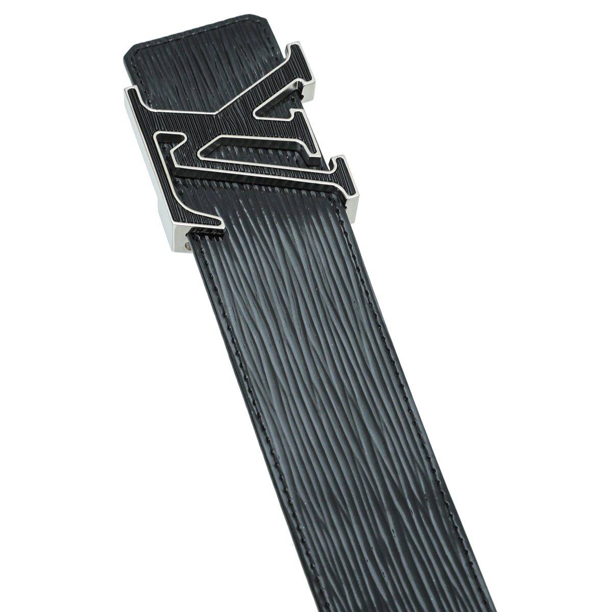 Louis Vuitton Black Initials 40mm Belt 32 – The Closet
