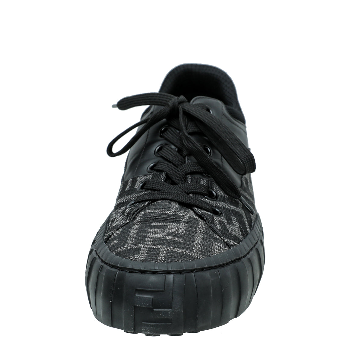 Fendi Black Zucca Force Sneaker 7