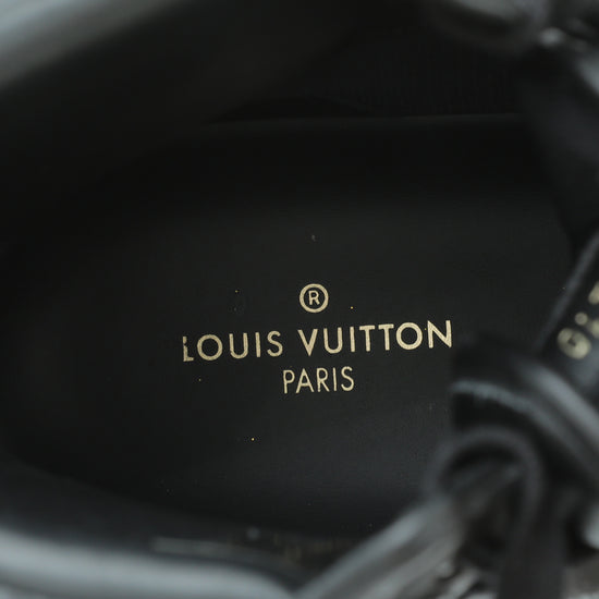 Louis Vuitton Monogram Graphite Rivoli Trainer Boot 10