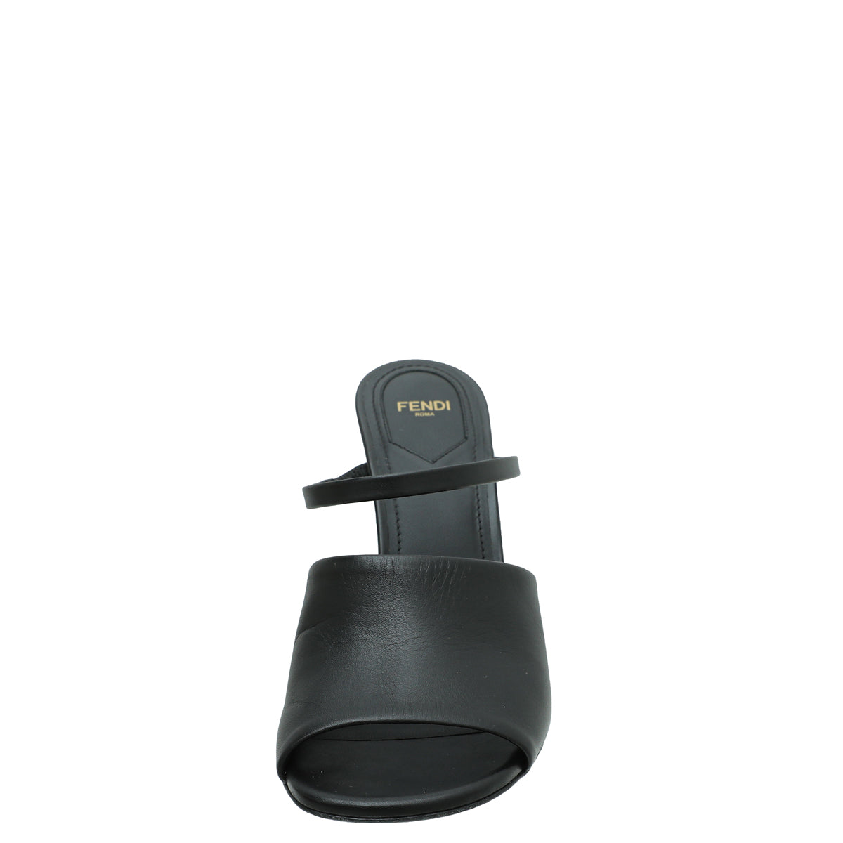 Fendi Black First High Heeled Sandals 39-Fendi-THE CLOSET