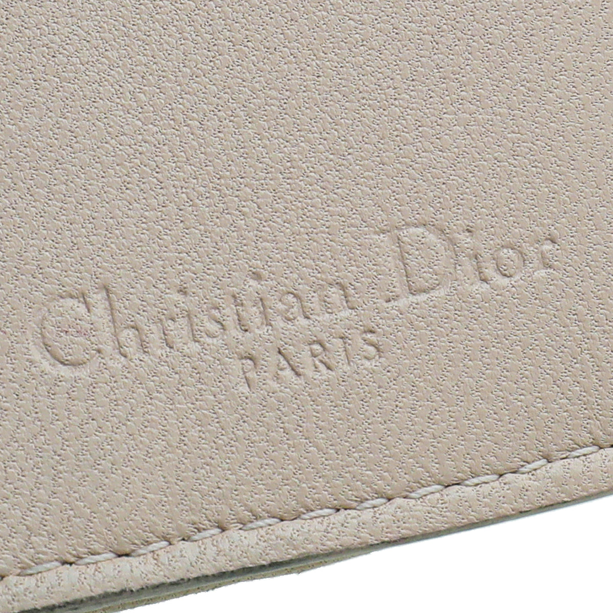 Christian Dior Light Pink Lady Dior Studded Wallet