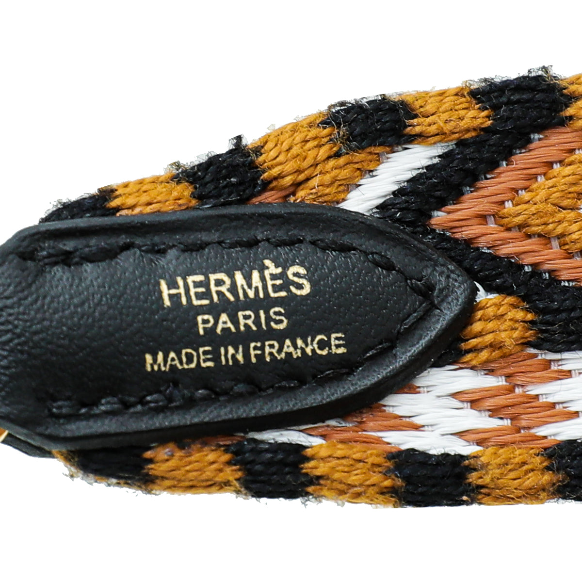Hermes Multicolor Sangle Clave 25mm Bag Strap