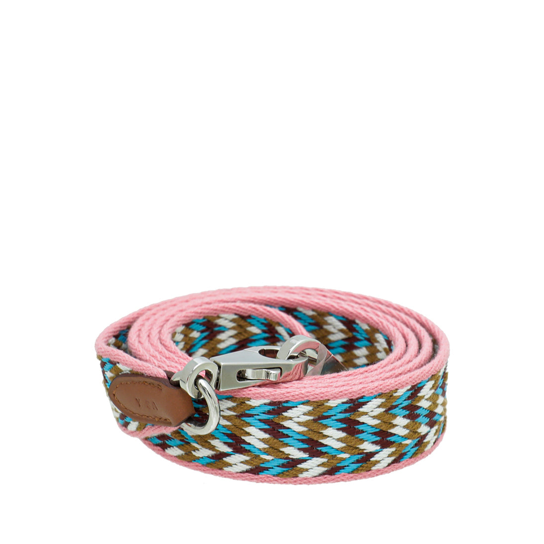 Hermes Rose d'Ete Multicolor Sangle Clave 25mm Bag Strap-Hermes-THE CLOSET