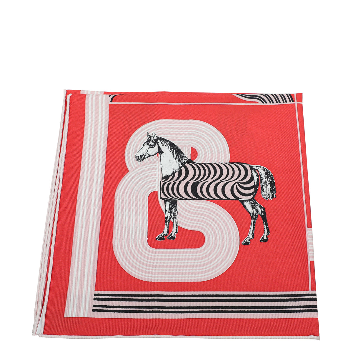 Hermes Tricolor Garde-Robe Pop Detail Scarf-Hermes-THE CLOSET