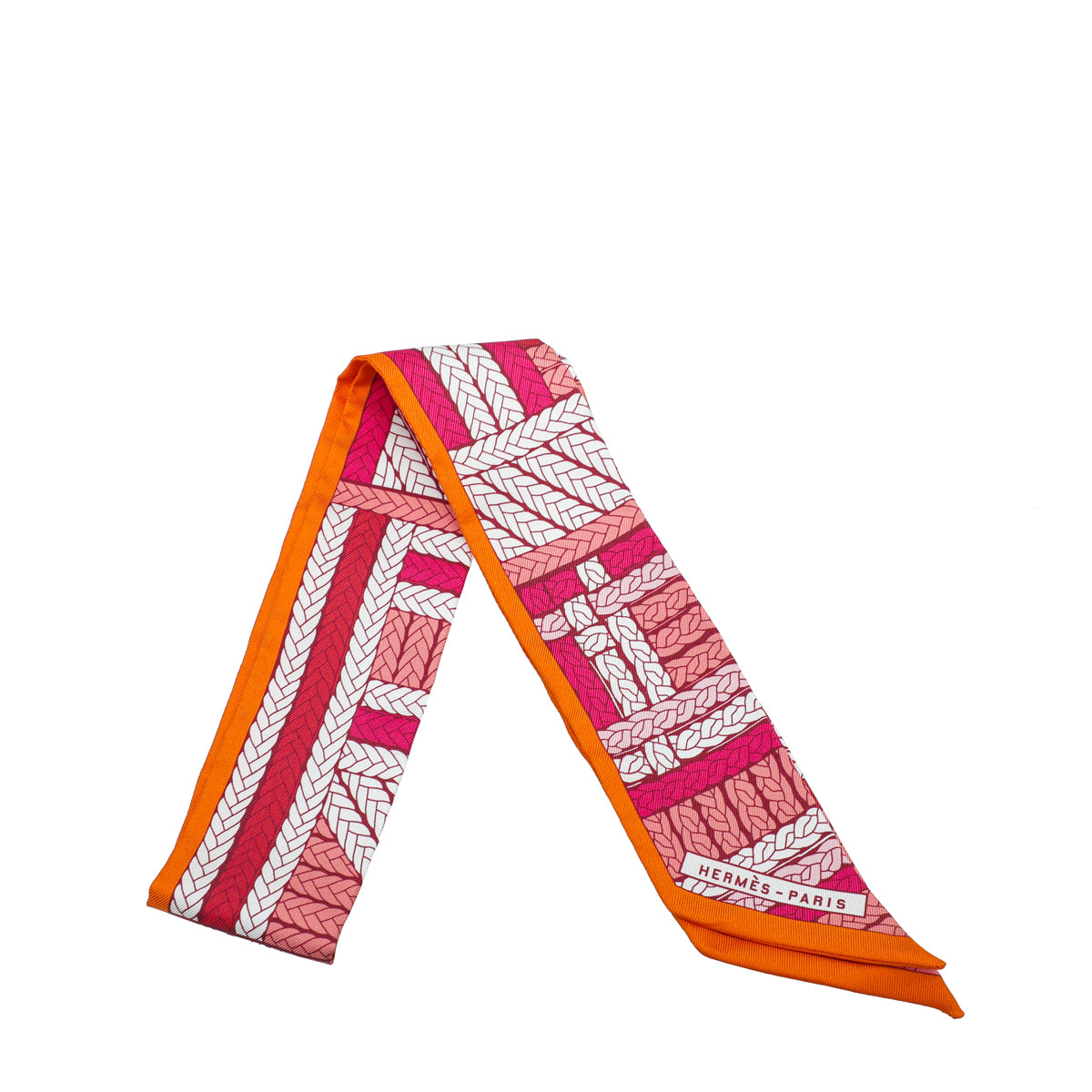 HERMES Multicolor Tresses H Silk Twilly-Hermes-THE CLOSET