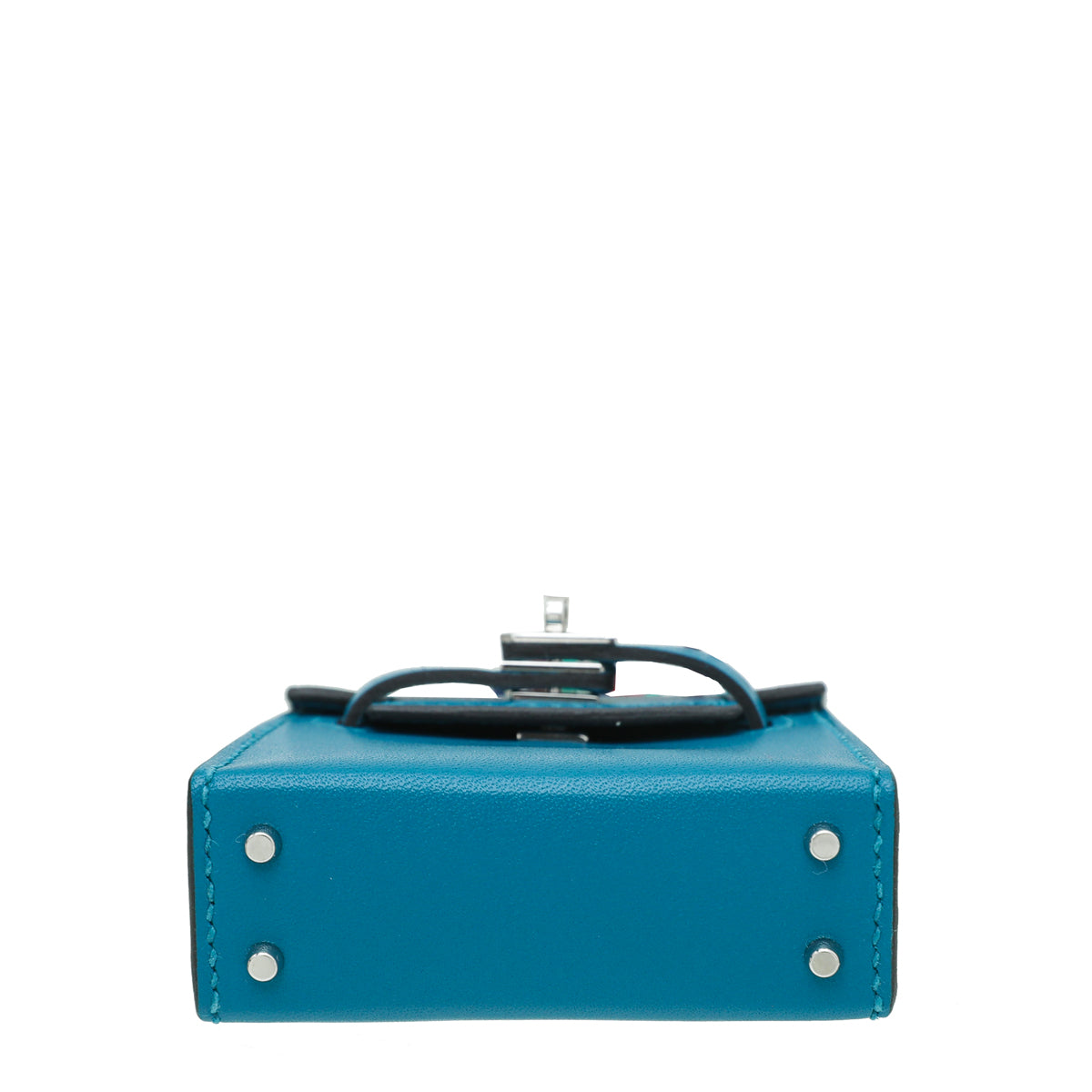 Hermes Blue Izmir Kelly Micro Twilly Bag Charm – THE CLOSET