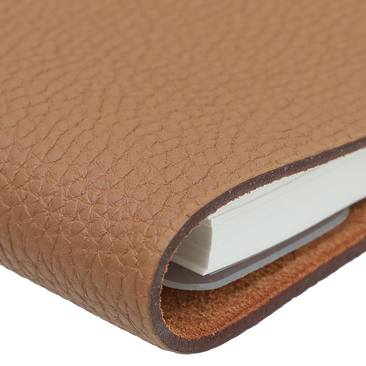 Auth HERMES Agenda/Note Cover Cuir Marron Foncé - e58985g Auth HERMES Agenda/Note Cover Cuir Marron Foncé - e58985g