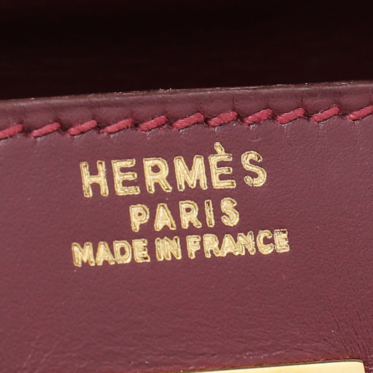 Hermes Rouge H Box Sellier Kelly 32 Bag