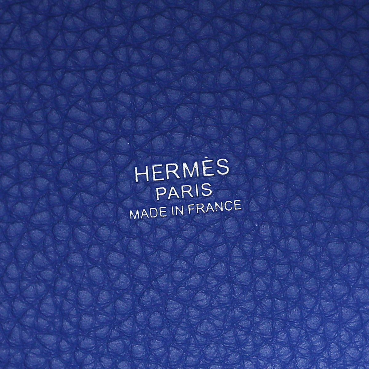 Hermes Bleu Royal Picotin Lock 18 Bag