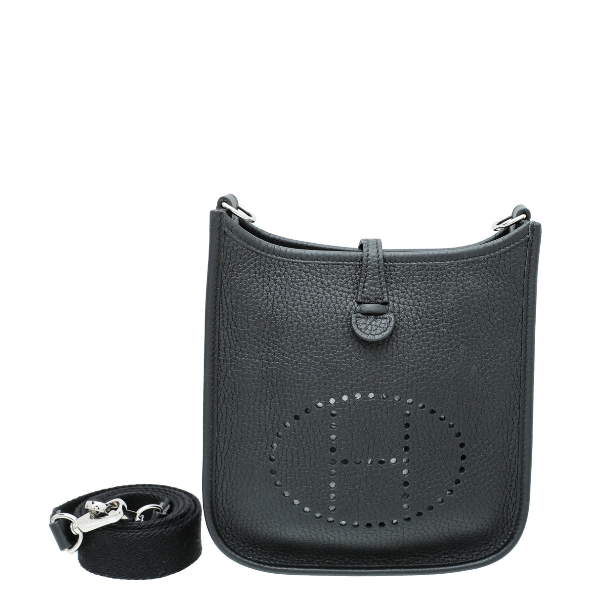 Hermes Noir Evelyne TPM 16 Bag-Hermes-THE CLOSET