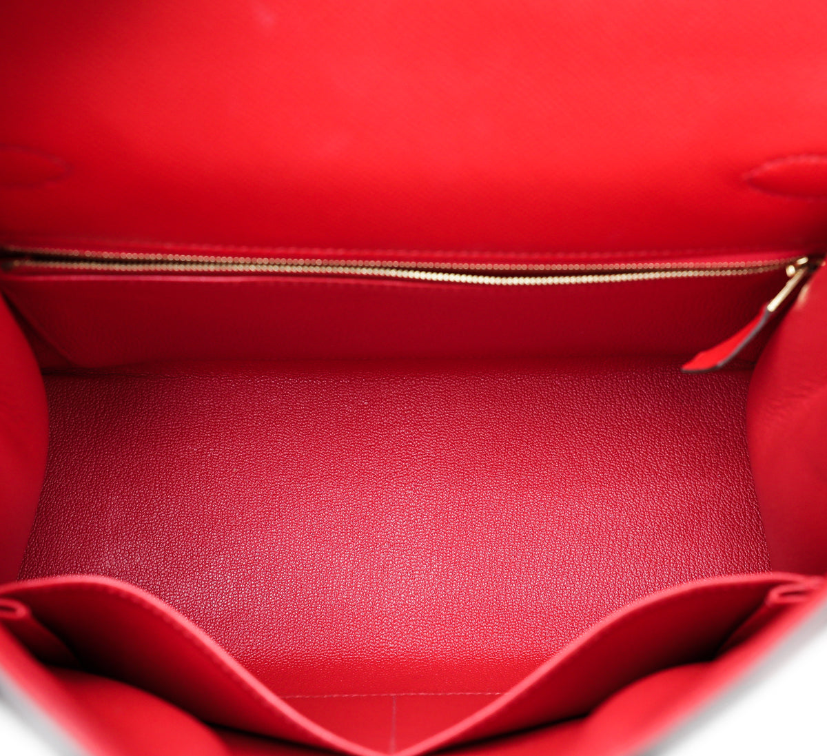 Hermes Rouge De Coeur Sellier Kelly 28 Bag