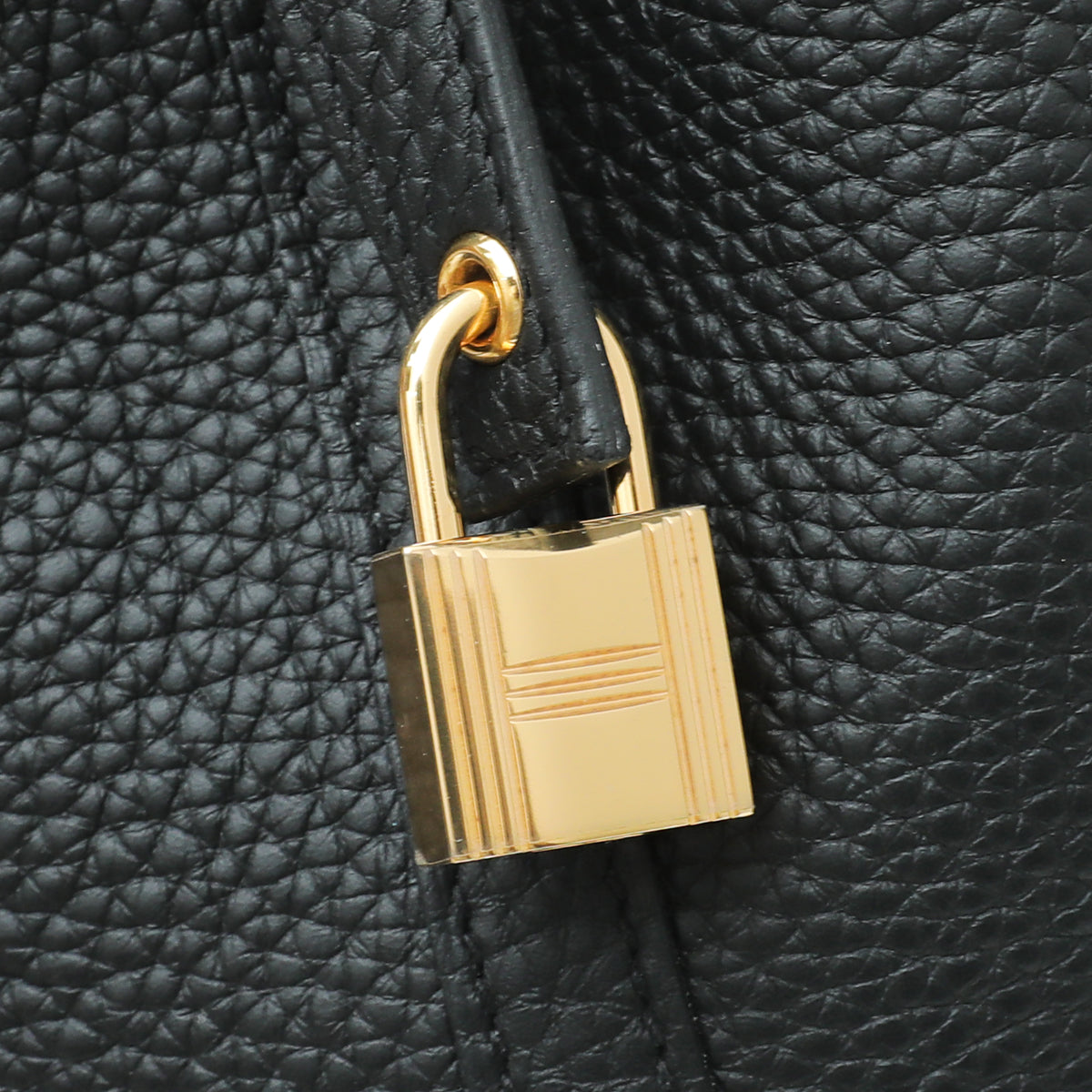 Hermes Noir Picotin Lock 18 Bag