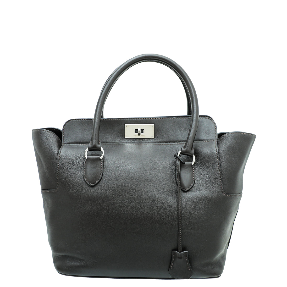 Hermes Chocolate Swift Toolbox 26 Bag-Hermes-THE CLOSET