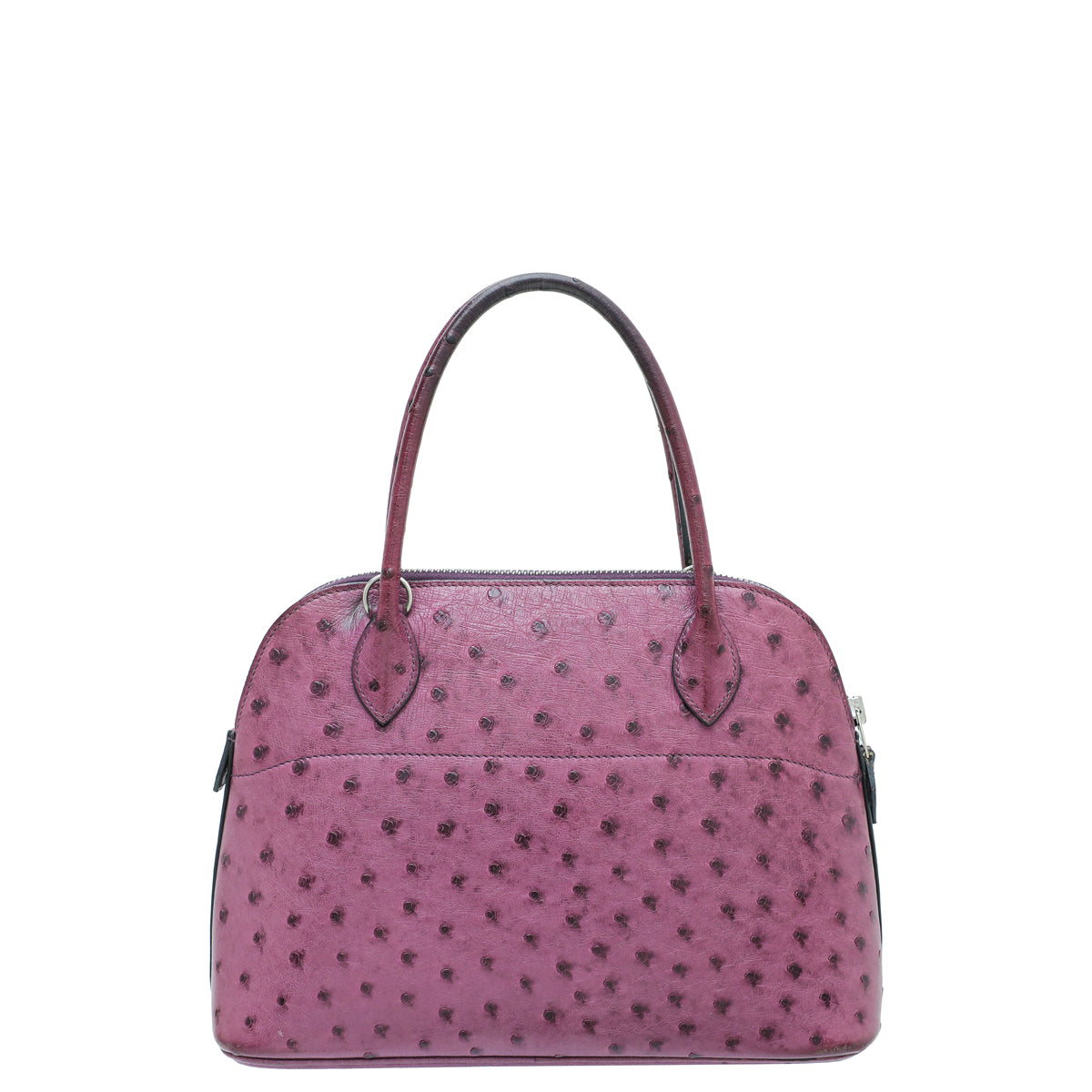 Hermes Violet Ostrich Bolide 25 Mini Bag – THE CLOSET