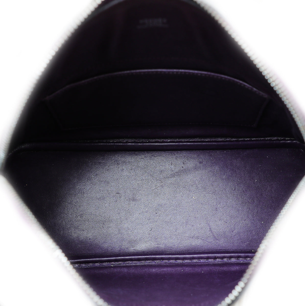 Hermes Violet Ostrich Bolide 25 Mini Bag