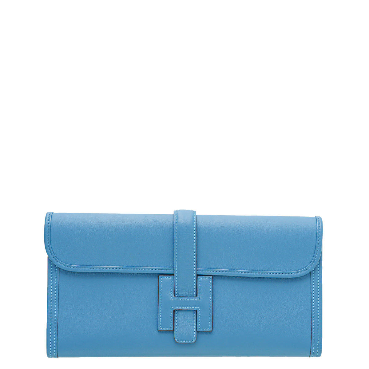 Hermes Bleu Brighton Jige Elan 29 Clutch-Hermes-THE CLOSET