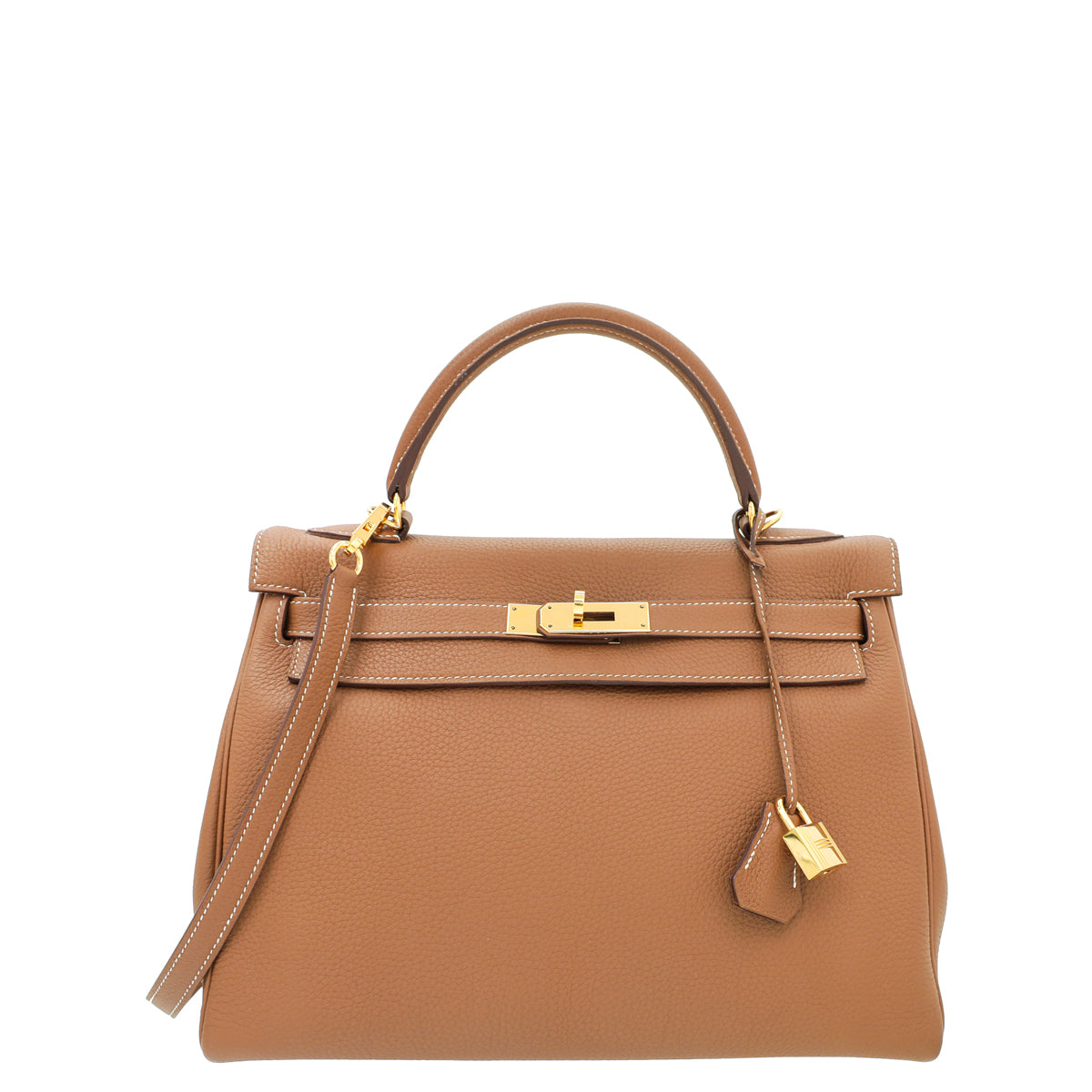 Hermes Gold Retourne Kelly 32 Bag-Hermes-THE CLOSET