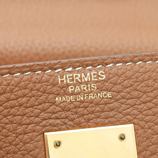 Hermes Gold Retourne Kelly 32 Bag