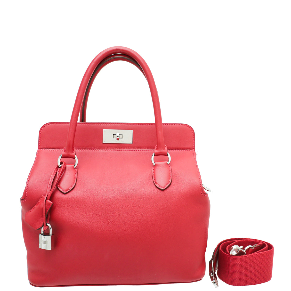 Hermes Rouge De CoeurToolbox 26 Bag-Hermes-THE CLOSET