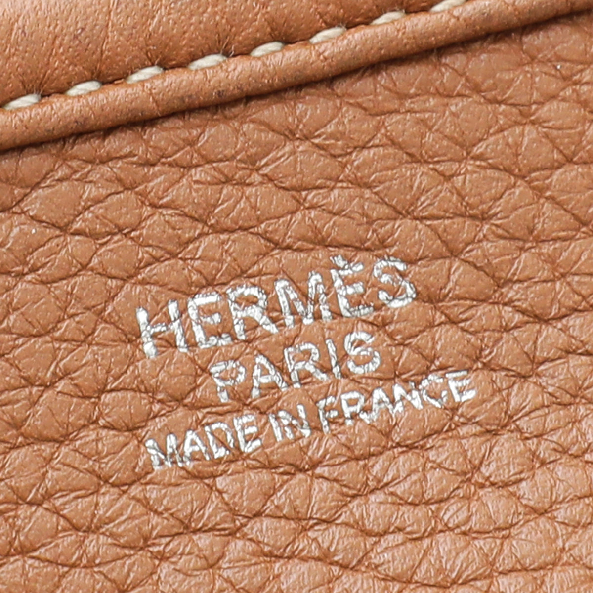 Hermes Gold Evelyne III PM Bag