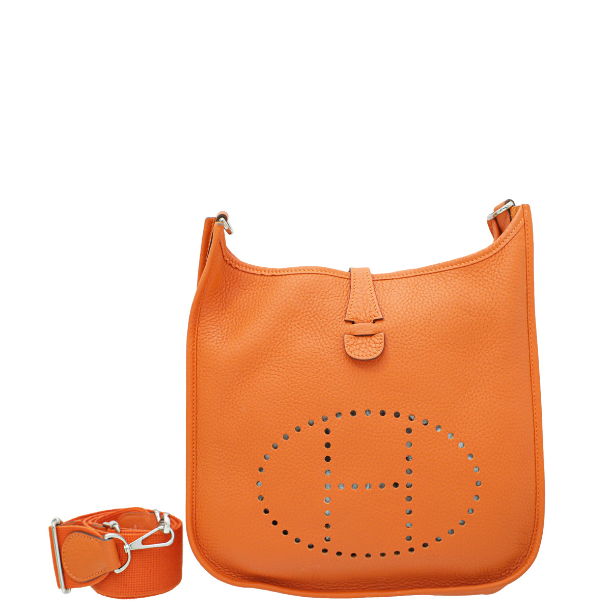 Hermes Orange Evelyne III - PM Bag-Hermes-THE CLOSET
