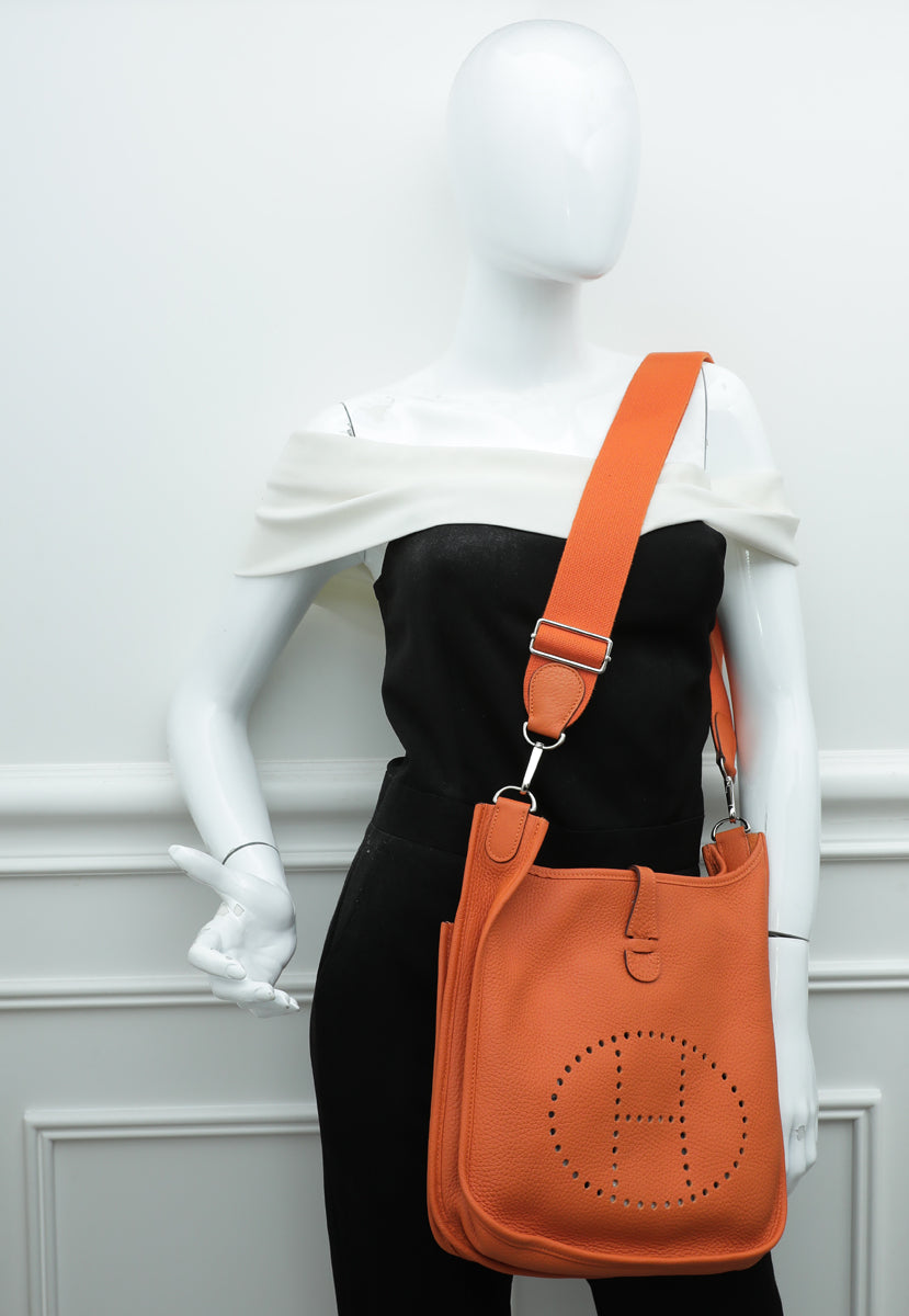 Hermes Orange Evelyne III - PM Bag